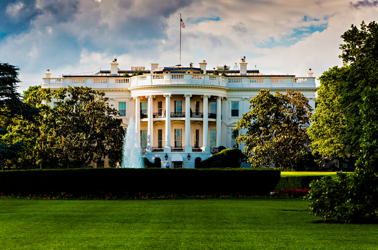 a photo of the White House